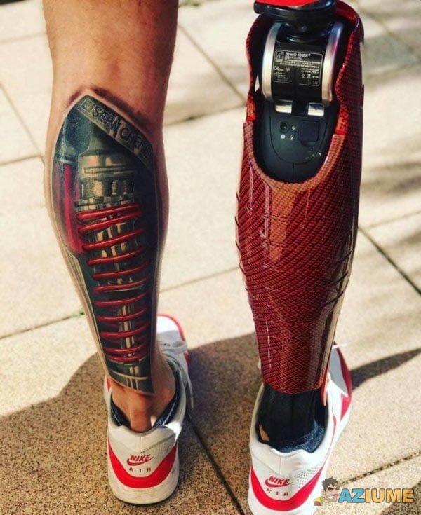 Isso sim que é tatuagem 3D