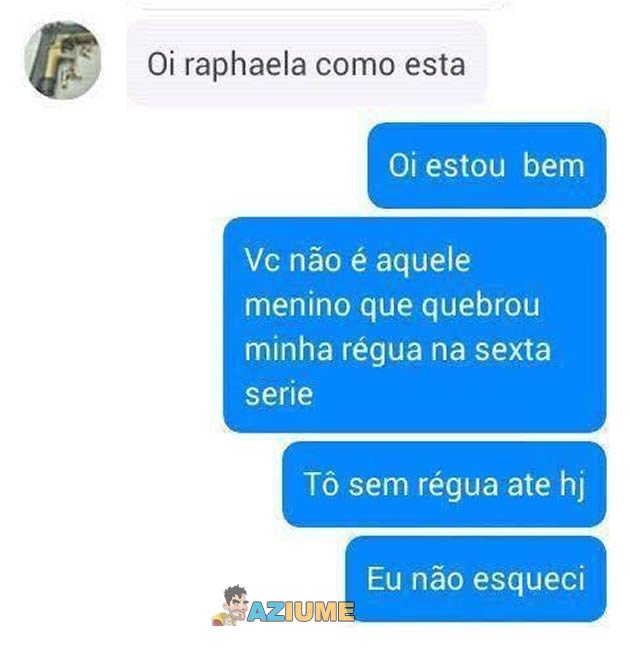 Você guarda rancor?