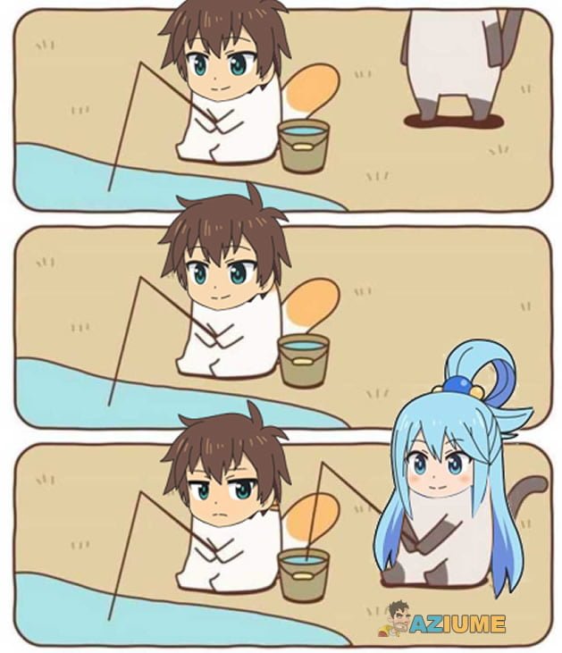 Quando sua namorada vai pescar junto com você