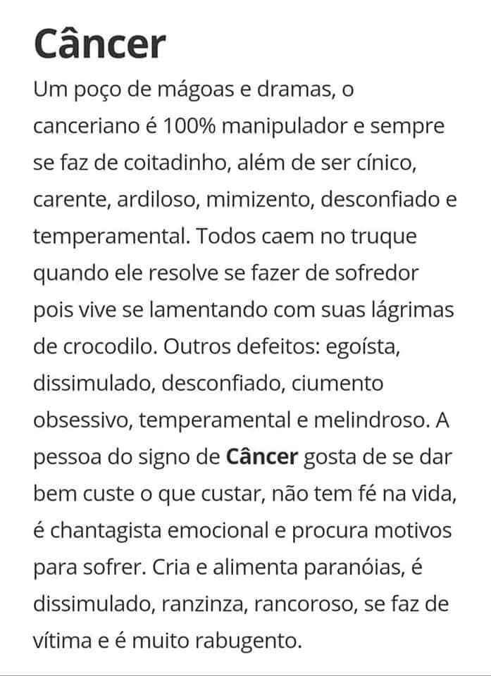 A verdade sobre os signos