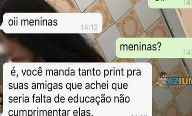 Oi meninas!!!