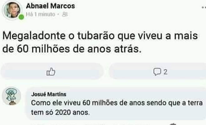 Fato sobre Megalodonte