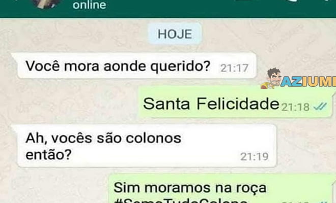 Depois dessa conversa vou jantar a polenta Depois dessa conversa vou jantar a polenta