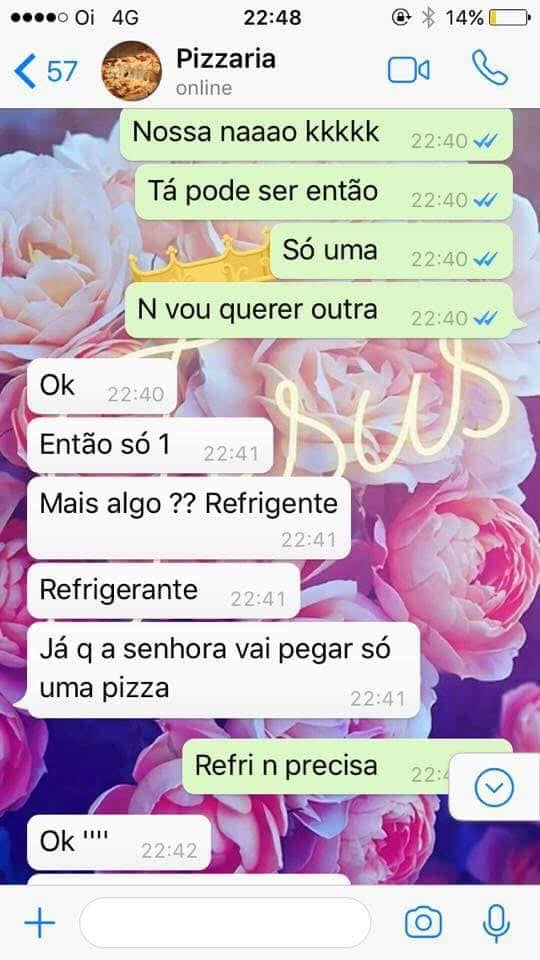 A senhora esta sendo burra