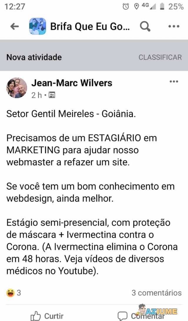 Aquela vaga de emprego na pandemia