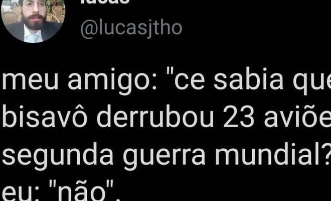 Esta história daria um bom filme