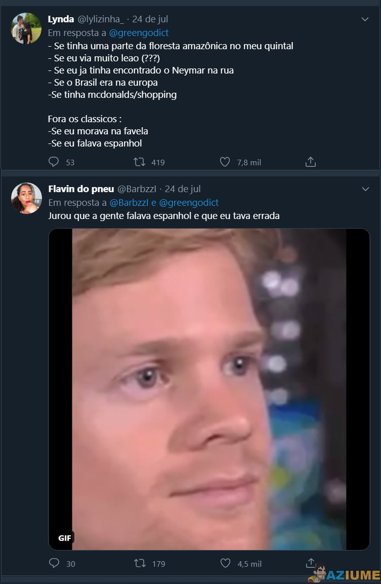 No Brasil tem asfalto? Confira as perguntas mais estranhas que brasileiros já ouviram dos gringos No Brasil tem asfalto? Confira as perguntas mais estranhas que brasileiros já ouviram dos gringos