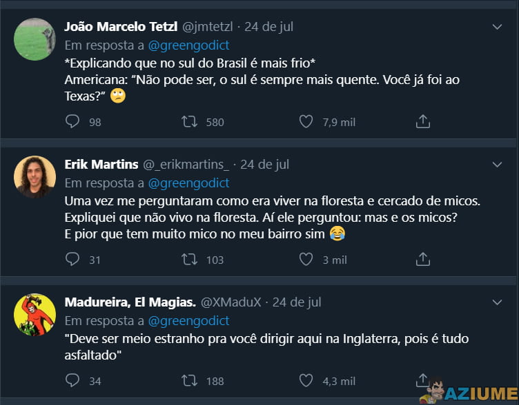 No Brasil tem asfalto? Confira as perguntas mais estranhas que brasileiros já ouviram dos gringos