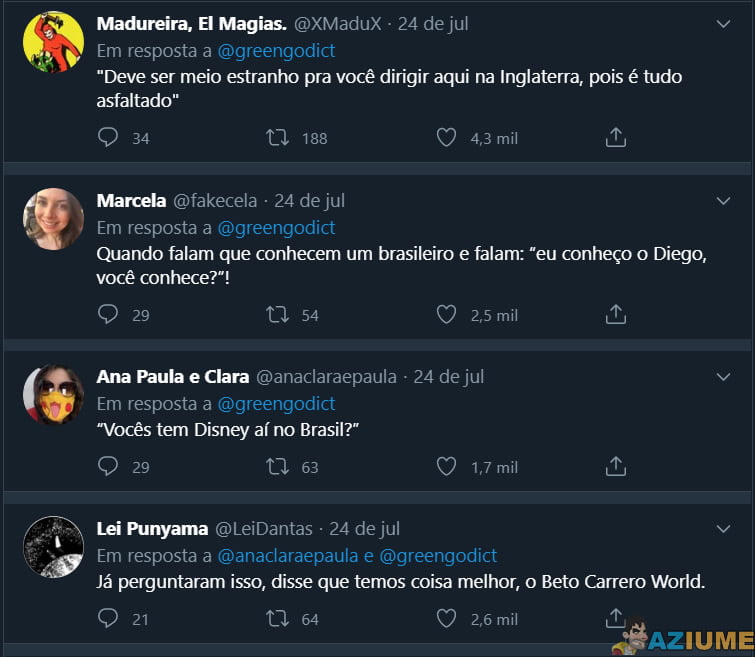 No Brasil tem asfalto? Confira as perguntas mais estranhas que brasileiros já ouviram dos gringos