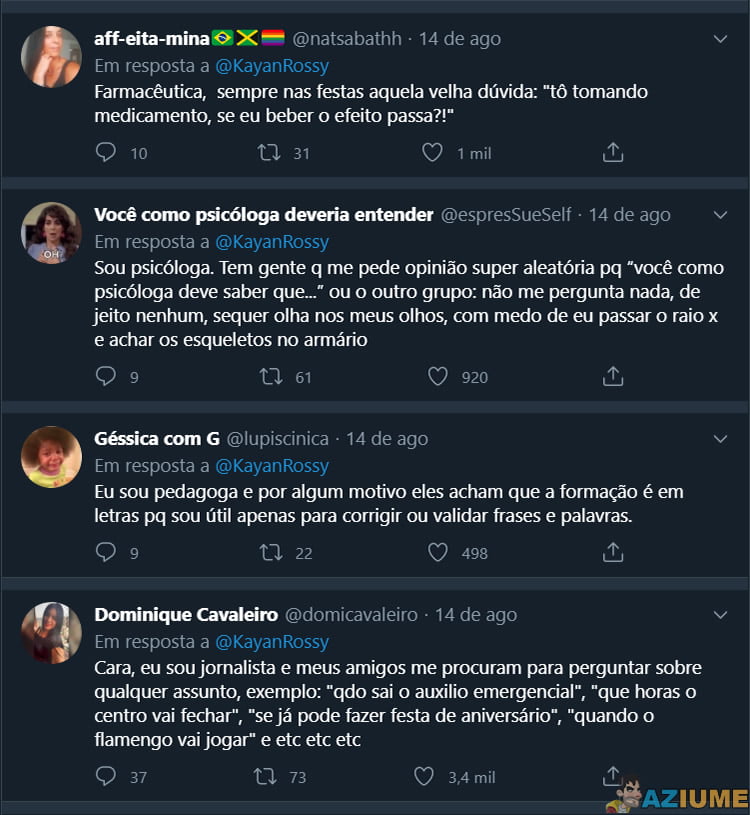 Quando um amigo te faz aquele pedido só por causa da sua profissão Quando um amigo te faz aquele pedido só por causa da sua profissão