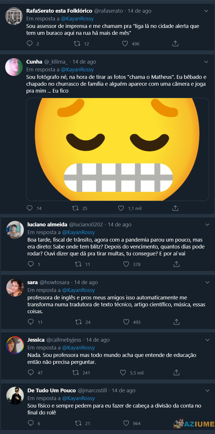 Quando um amigo te faz aquele pedido só por causa da sua profissão Quando um amigo te faz aquele pedido só por causa da sua profissão