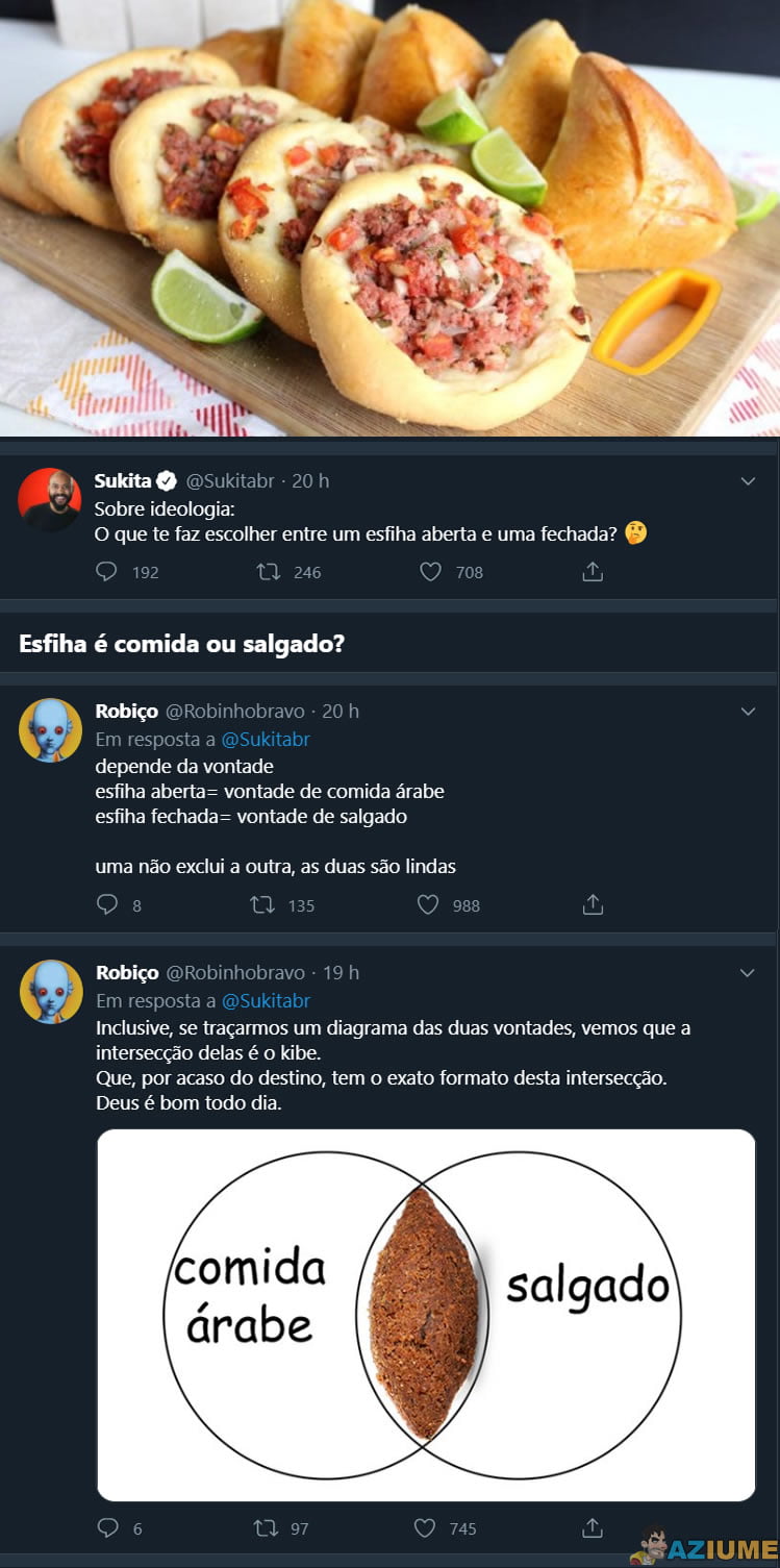 Esfiha aberta ou fechada: qual seu critério para essa escolha fundamental? Esfiha aberta ou fechada: qual seu critério para essa escolha fundamental?