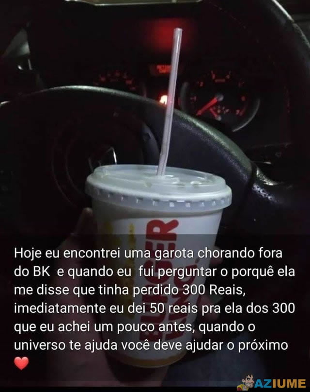 A generosidade do brasileiro emociona A generosidade do brasileiro emociona