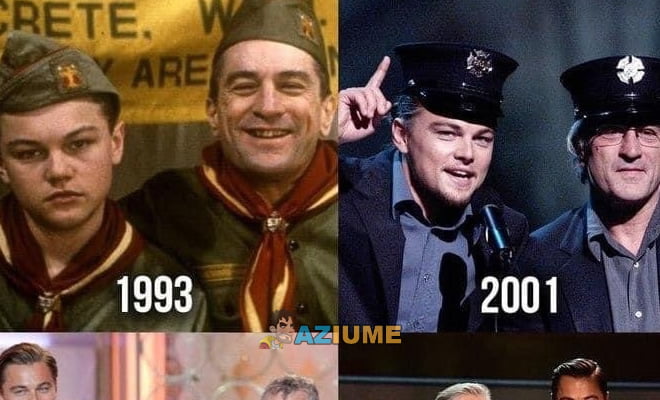 Através de mim: Leonardo DiCaprio e Robert De Niro