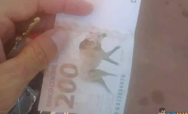 Nem saiu a nota e já tão falsificando Nem saiu a nota e já tão falsificando