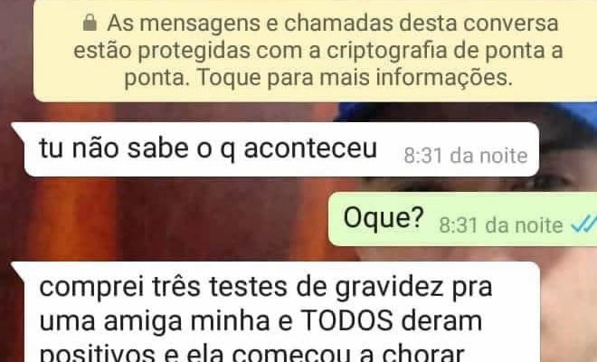 Tu não sabe o que aconteceu
