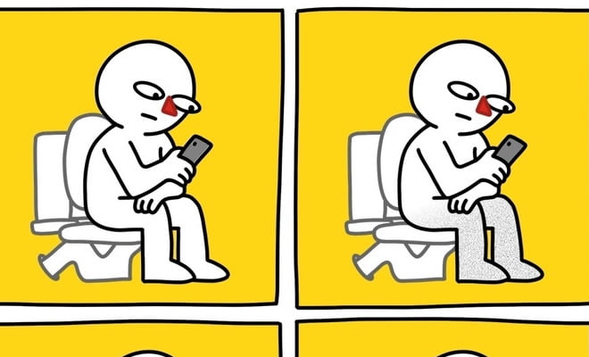 Enquanto isso no banheiro