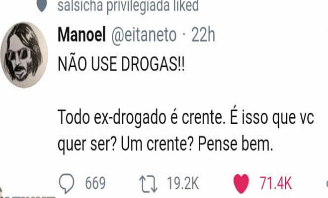 Não use Drogas