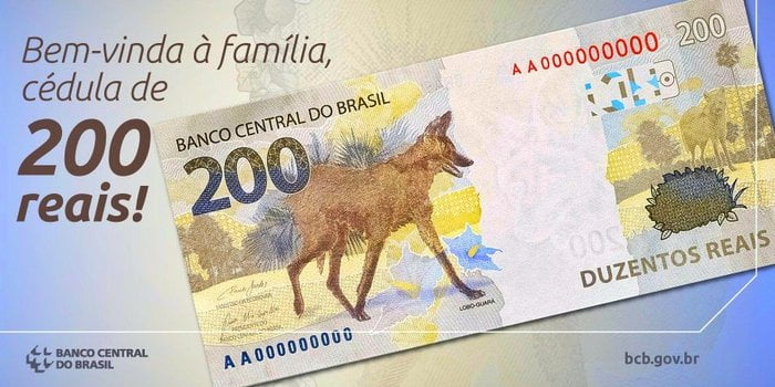 A internet e suas novas versões da nota de R$ 200