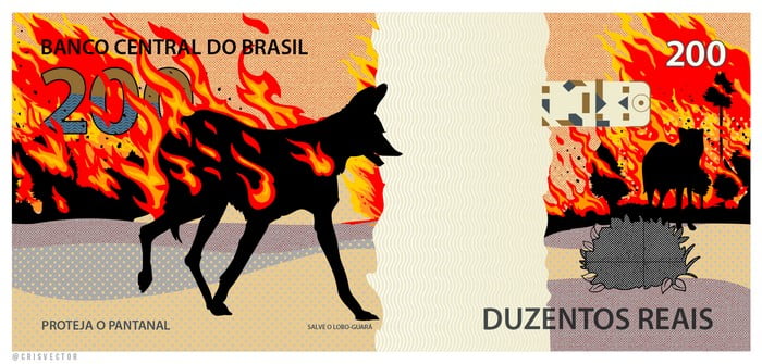 A internet e suas novas versões da nota de R$ 200