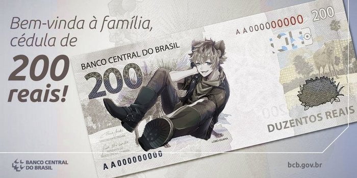 A internet e suas novas versões da nota de R$ 200