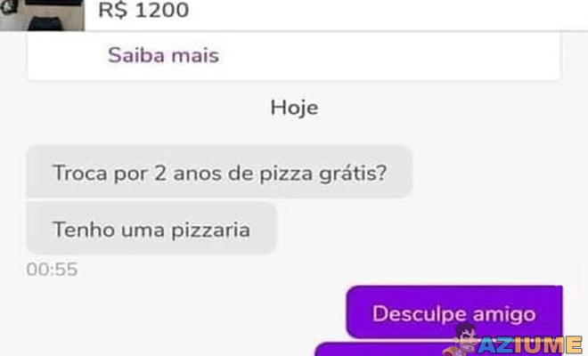 Troca pizza por PS4? Troca pizza por PS4?