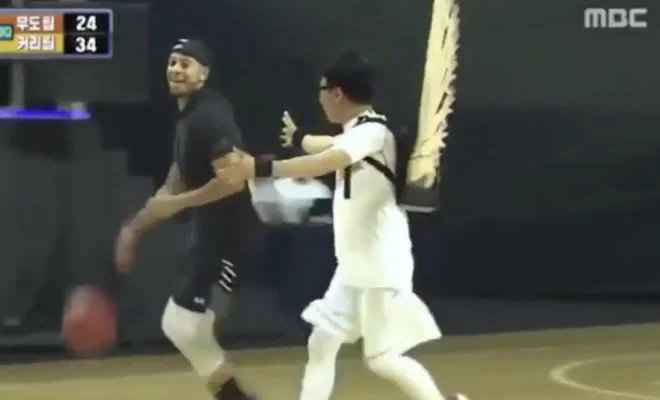 Jogo de basquete na China