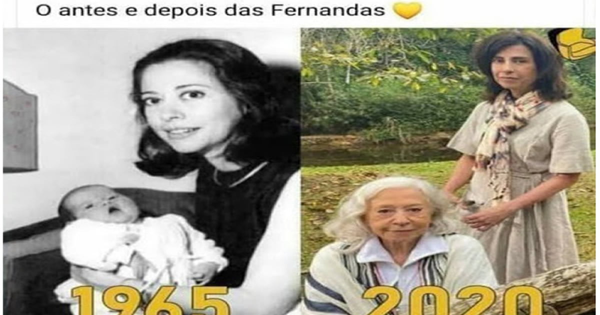 Antes e depois da Fernanda Antes e depois da Fernanda