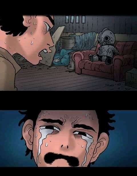 Não sei quem é o criador, mas o final me deixou...