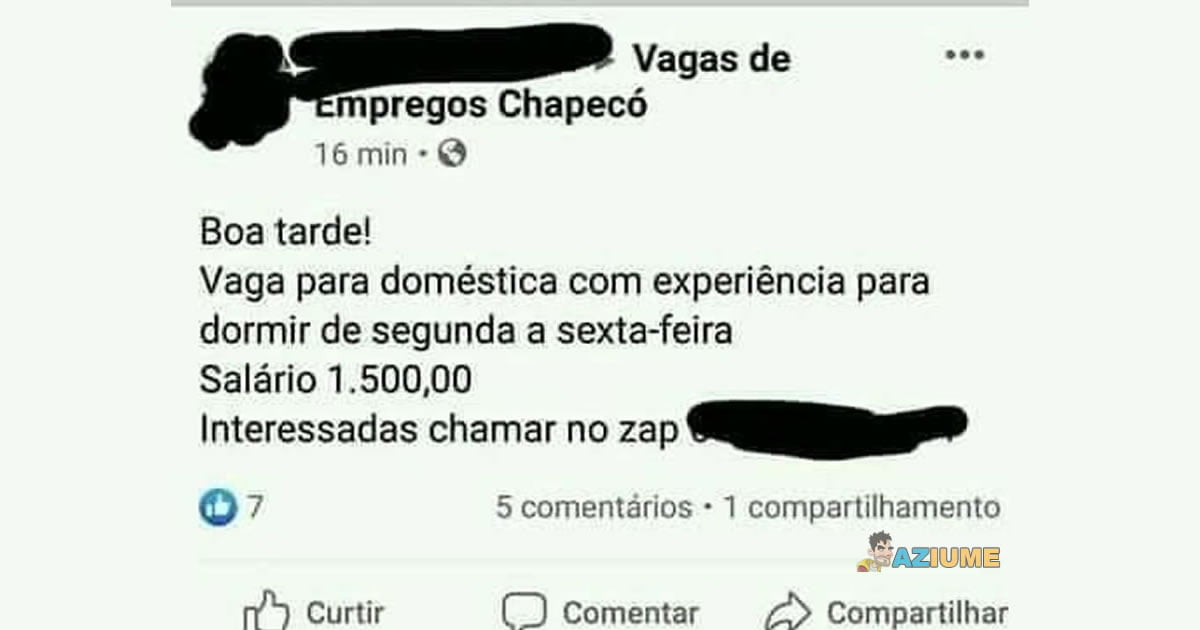 Vaga de emprego dos sonhos
