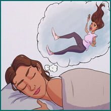Por que às vezes temos a sensação de cair quando estamos dormindo?