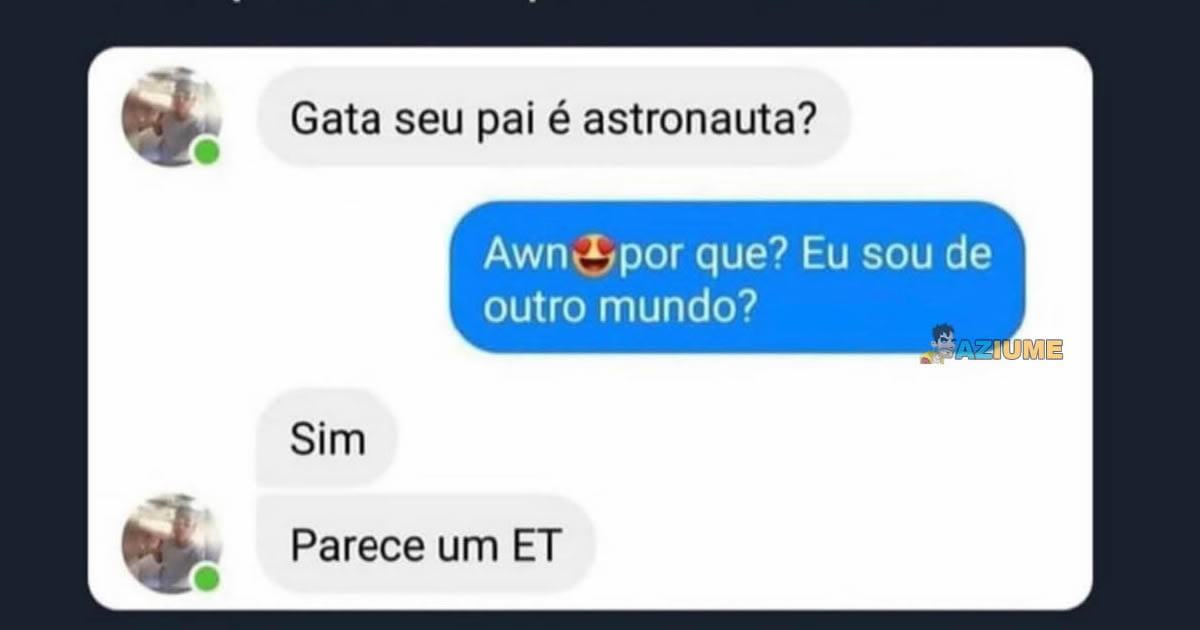 Cantada de outro mundo Cantada de outro mundo