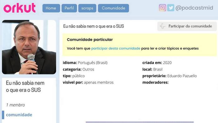 Comunidades do Orkut que eu criaria em 2021 Comunidades do Orkut que eu criaria em 2021