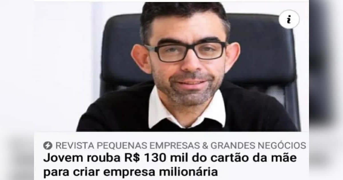 Jovem rouba cartão da mãe