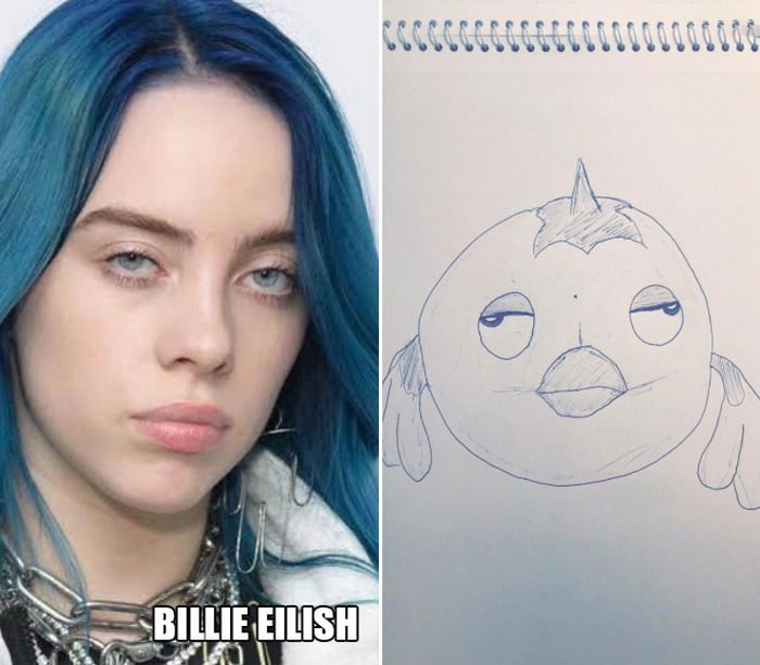 Retratos de celebridades divertidamente ruins do Picasso do Twitter
