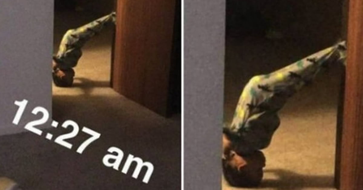 Apenas meu filho acordado