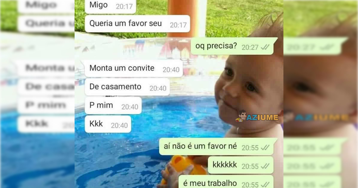 Aquela amiga sem noção