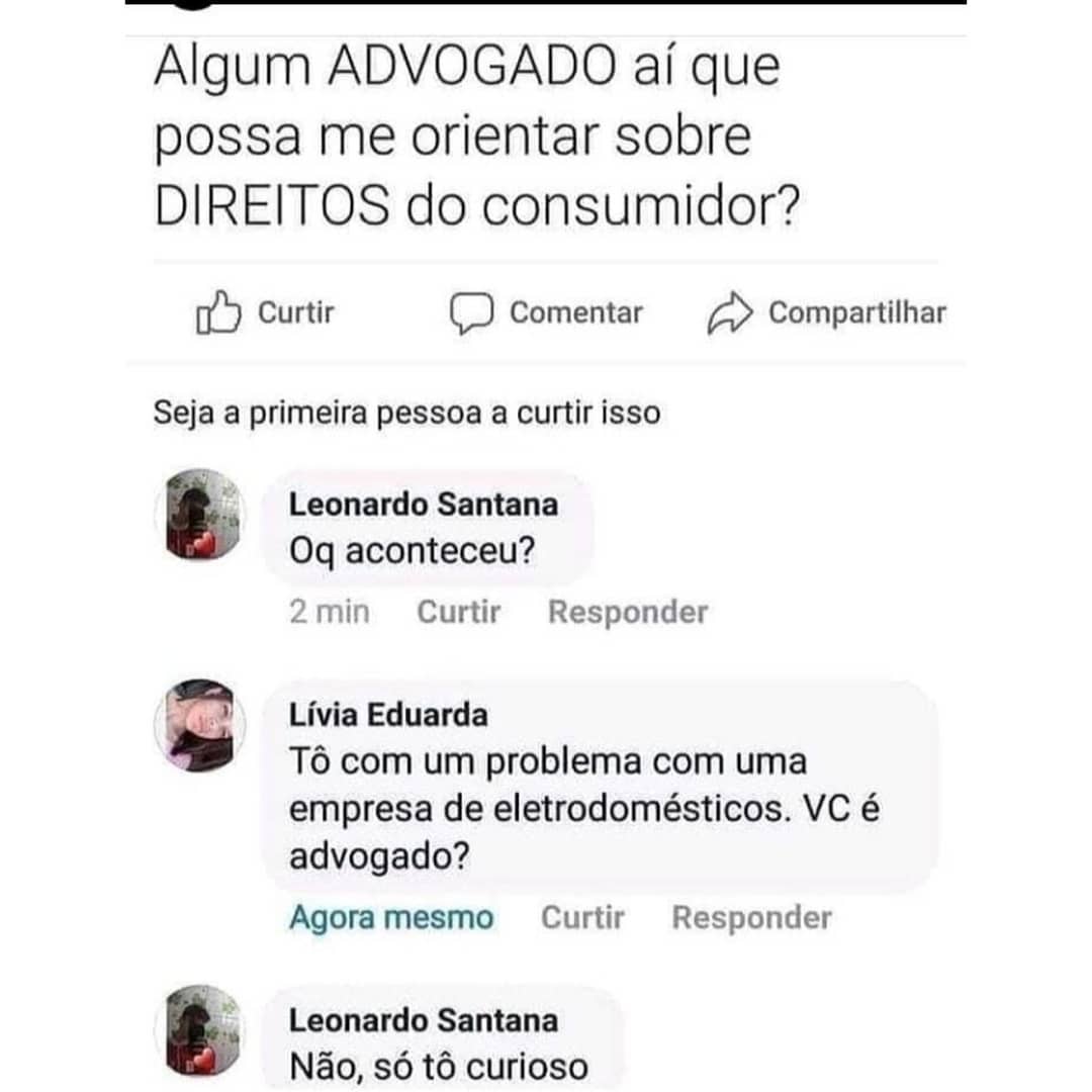 Comentários que são melhores que o post Comentários que são melhores que o post
