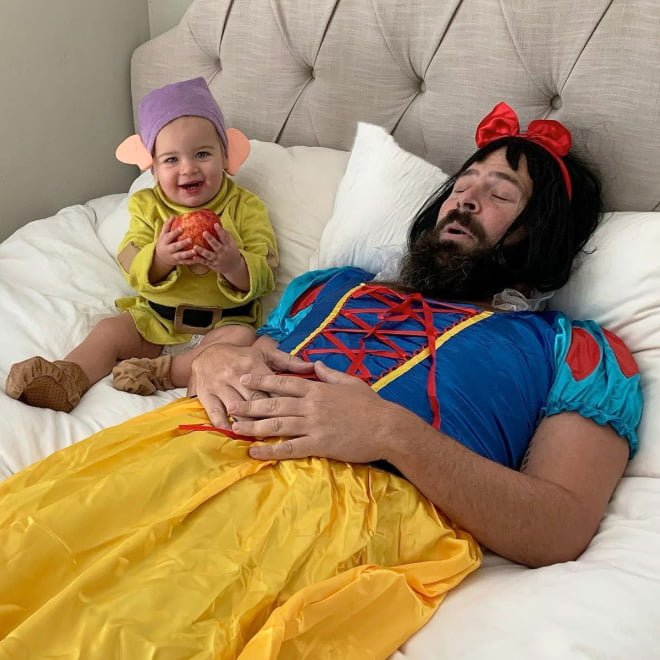 Papai leva fotos do Instagram com a filha para o próximo nível