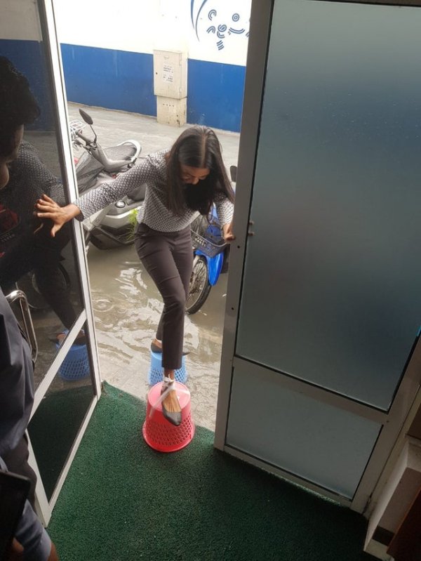 Pessoas com excelente humor e com mãos malucas Pessoas com excelente humor e com mãos malucas