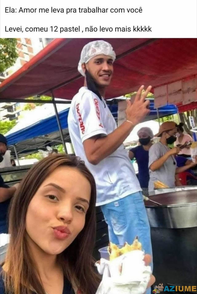 Quando você leva sua namorada no trabalho Quando você leva sua namorada no trabalho