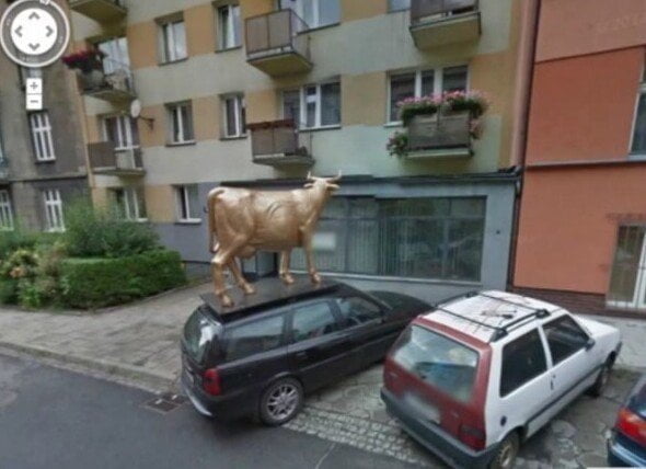 Situações estranhas que podem ser encontradas no Google Maps