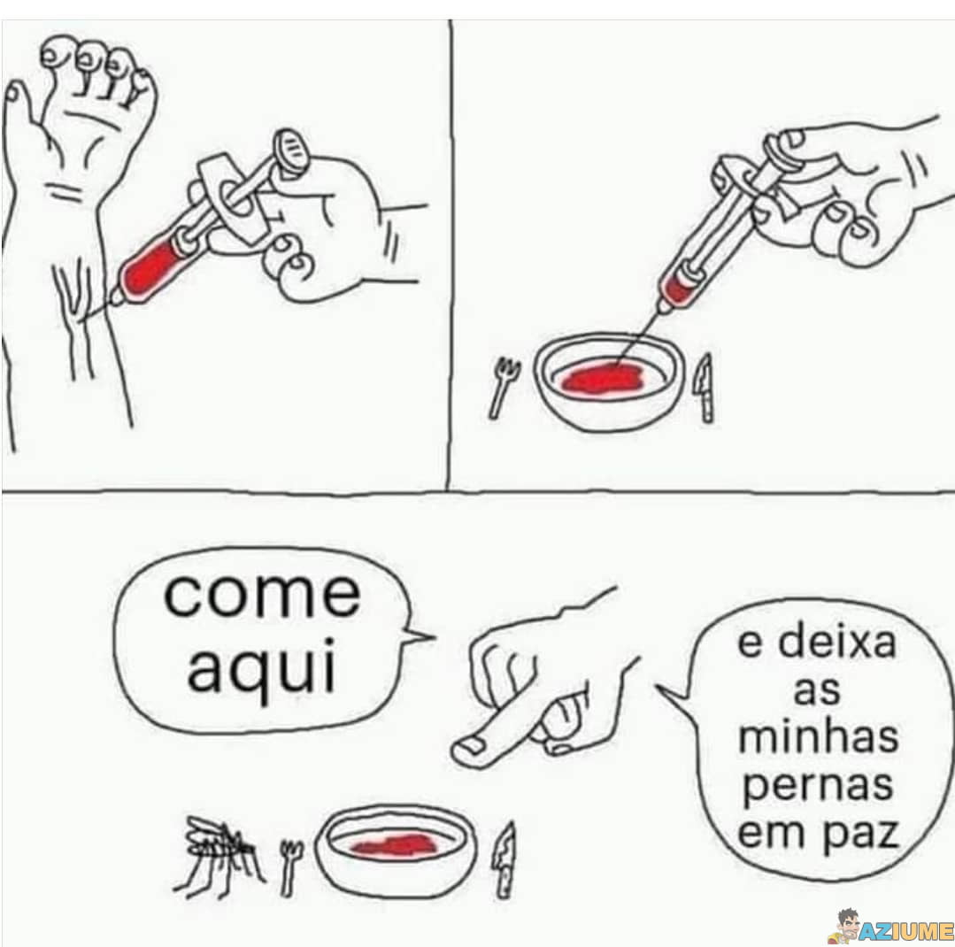 Como alimentar mosquitos