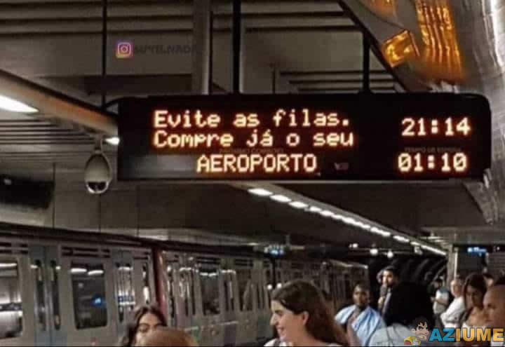 Pra quê sofrer em filas se você pode ter seu próprio aeroporto? Pra quê sofrer em filas se você pode ter seu próprio aeroporto?