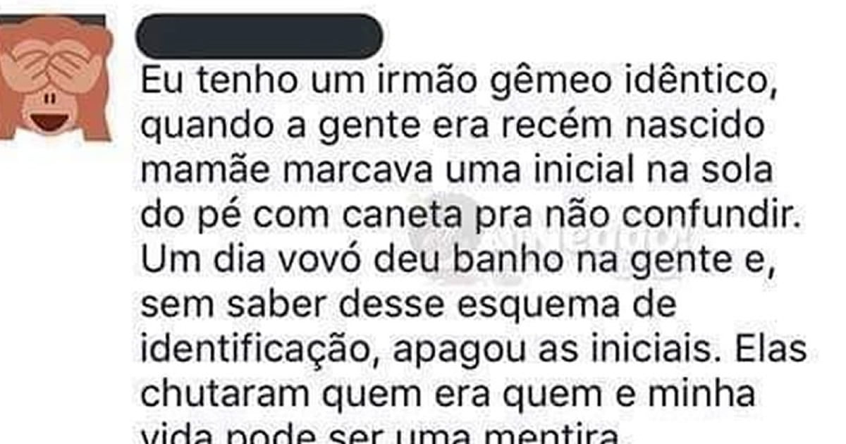 Quando sua vida pode ser uma mentira