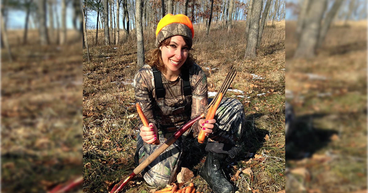 Quando vegano resolve caça