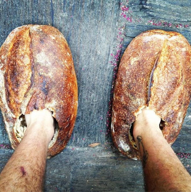 Sapatos de pão: nova tendência controversa do Instagram