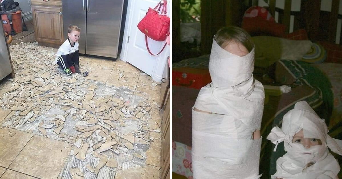 Se você acha que seu filho dá muito trabalho, olhe para essas crianças Se você acha que seu filho dá muito trabalho, olhe para essas crianças