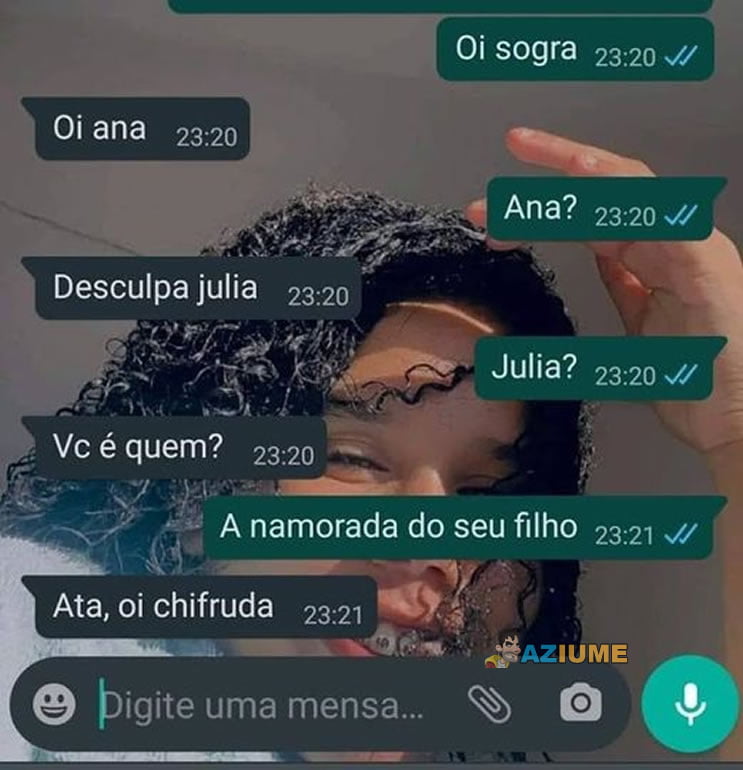 Apelido carinhoso que a sogra me deu