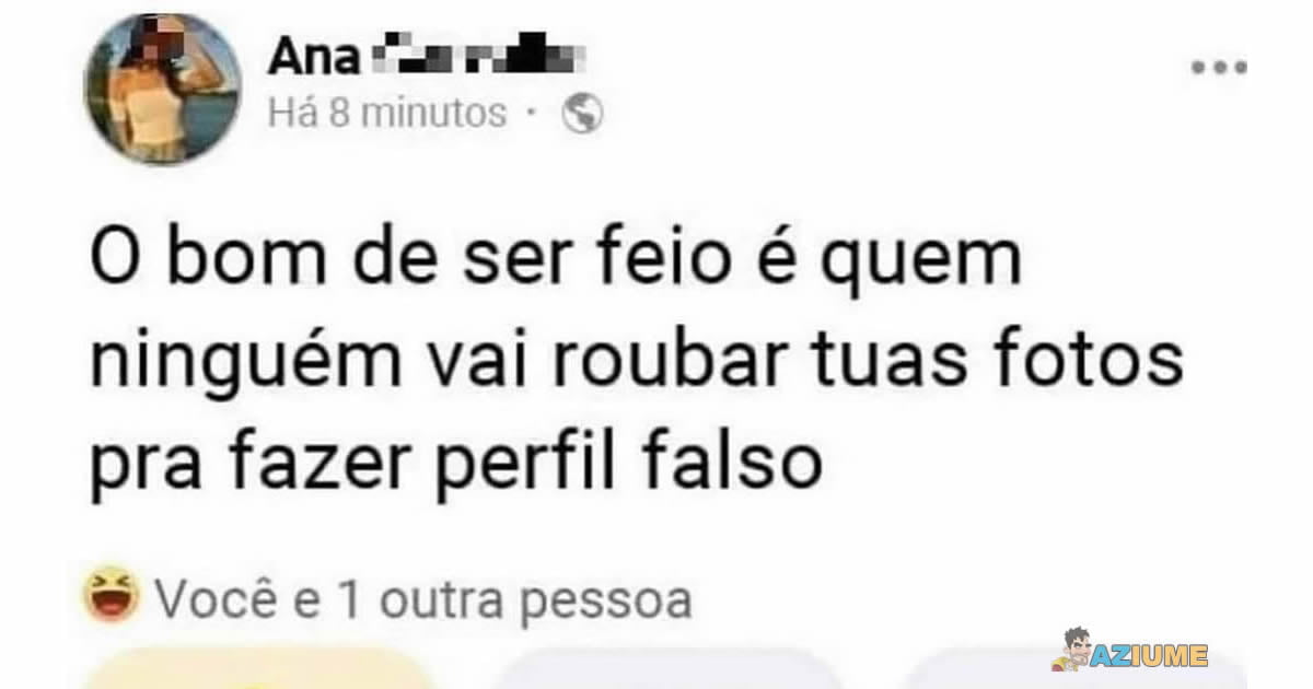 O lado positivo de ser feio